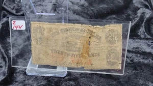 CR-6 25 Cents Alabama Obsolete Bank Note Z144 KVE Investments, LLC - Picture 1 of 3