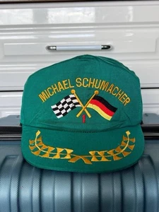 ULTRA RARE Michael Schumacher 1991 Formula F1 Vintage Cap Hat Racing Big Logo - Picture 1 of 8