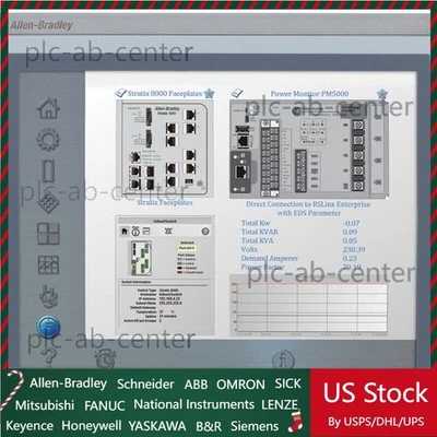 AB 2711P-T12C4A8 New Film HMI PanelView Plus 6 1250Touch Color 12.1" US Free Tax - Image 1 of 4