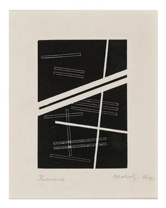 Abstract Geometric Wall Art Poster - Modern Minimalist Print - Picture 1 of 6