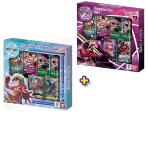 ONE PIECE CARD GAME ILLUSTRATION BOX VOL 3 IB03 + VOL 4 IB04 ENGLISCH NEU & OVP - Bild 1 von 3