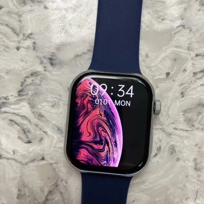 Tekkin Ultimate Smart Watch, Unisex, Screen Size L with Blue Strap, Excellent  - Image 1 of 4