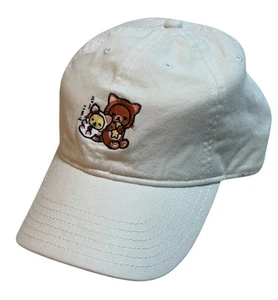 Rilakkuma San-X Co Hat Embroidered White Snapback Adjustable Cap 2018 - Picture 1 of 13