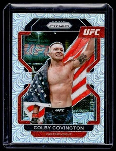 2022 Panini Prizm UFC Colby Covington Mojo Prizms #121 USA FLAG 12/25 - Picture 1 of 2