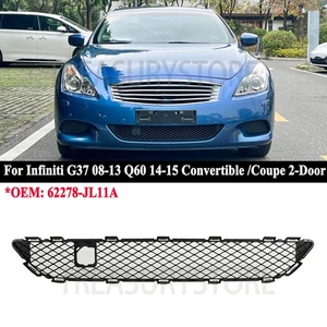 For Infiniti G37 2008-13 Q60 2014-15 Front Lower Bumper Grill Grille 62278-JL11A - Foto 1 di 8