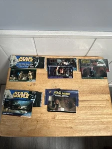1995 ,96,97 Topps Widevision ,3D ,Star Wars The Empire Strikes Back Lot 31 Cards - Picture 1 of 6