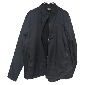Abrigo chaqueta Champion's XL estilo vinilo negro para hombre - Imagen 1 de 4