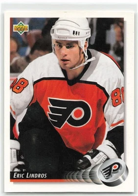 1992-93 Upper Deck Hockey Eric Lindros (RC) #88 - Image 1 of 2