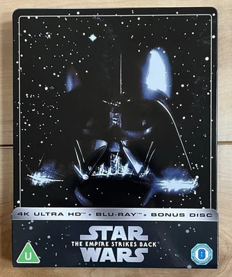 Star Wars V: The Empire Strikes Back Zavvi Steelbook (4K Ultra HD, Import, 1980) - Image 1 of 4