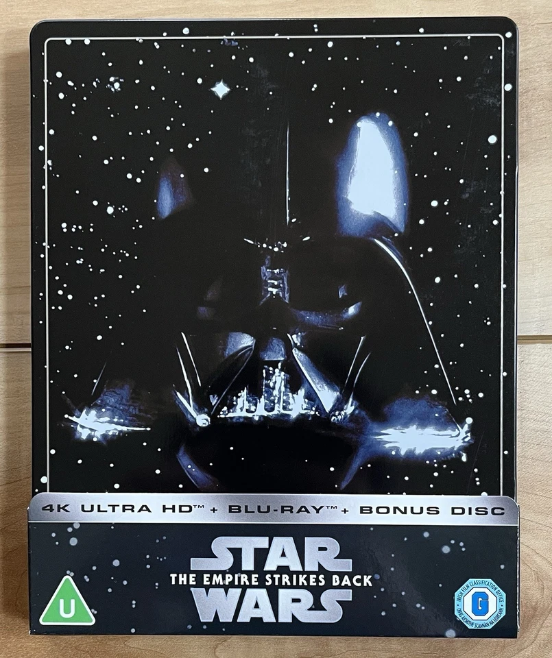 Star Wars V: The Empire Strikes Back Zavvi Steelbook (4K Ultra HD, Import, 1980) - Image 1 of 4