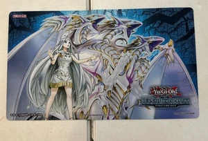 Blue-Eyes White Destiny Rubber Official Yugioh Playmat - NEW Kaiba, Yugi, Konami - Picture 1 of 1