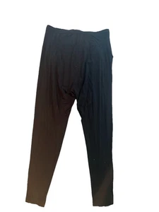 Helmut Lang Black Soft Stretch Modal High Waisted Joggers Harem Pants M 12-14 - Picture 1 of 21