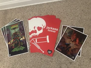Promo Filmplakate Ninja Turtles, Jackass, Dungeons and Dragons Limited Edition - Bild 1 von 4