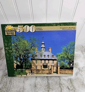 NEW Sealed Vintage 1996 Golden Books 500 Piece Jigsaw Puzzle Governor's Mansion - Picture 1 of 7