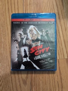 Frank Miller's Sin City: A Dame to Kill For (3D Blu-ray + Blu-ray, 2014, Import) - Picture 1 of 9