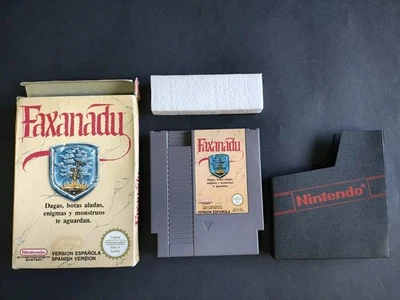 VIDEOJUEGO FAXANADU NINTENDO NES PAL ESP LEER DESCRIPCIÓN - Imagen 1 de 4
