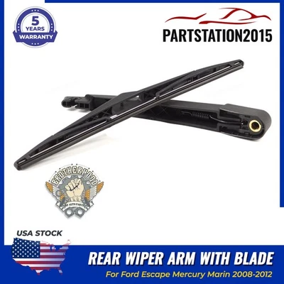 8L8Z17526C For 2008-2012 Ford Escape Mercury Marin NEW Rear Wiper Arm with Blade - Изображение 1 из 4