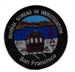 FBI San Francisco SWAT S.W.A.T. CALIFORNIA Police Patch SEK Polizei Abzeichen - Bild 1 von 2