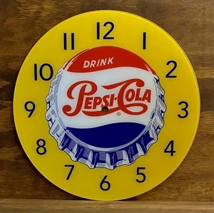 14-3/8" Pepsi Redondo Repuesto Reloj Cara para Reloj Pam ENVÍO GRATUITO - Imagen 1 de 1