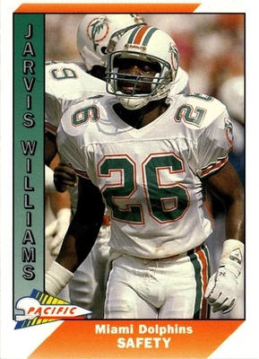 Jarvis Williams 1991 Pacific #279 Miami Dolphins - Image 1 of 2