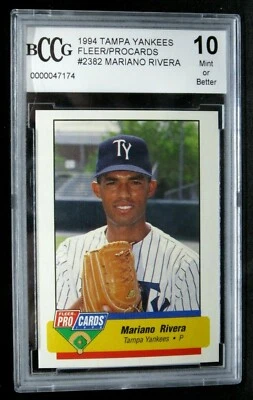 Mariano Rivera RC 1994 Fleer Procards Rookie#2382 BCCG10!Yankees P RC GOAT HOF - Image 1 of 2