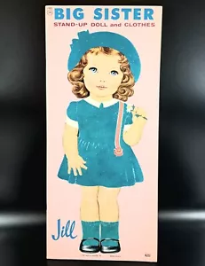 Libro de muñecas de papel vintage Big Brother Lowe c1969 completo sin cortar #5962 - Imagen 1 de 6