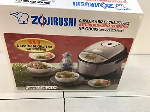 Zojirushi NP-GBC05XT 3-Cup Induction Heating Rice Cooker - Stainless Steel Brown - Picture 1 of 2