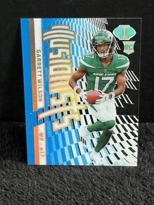 Garrett Wilson 2022 Panini Illusions Blue RC/299 NY Jets Rookie - Imagen 1 de 2