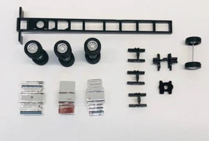 HO 1:87 Promotex # 5383 Truck Building Kit 36' Chassis w/tanks, steps & toolbox - Picture 1 of 1
