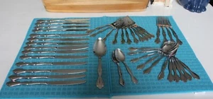 53 Pezzi Oneida CANTATA Coltelli Posate Inox Forchette Cucchiai Lucido - Foto 1 di 9