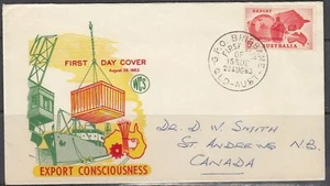 Australia Scott 356 WCS FDC - Exports Issue - Picture 1 of 1