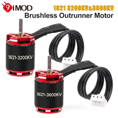 1621 Brushless Outrunner Motor 3200KV for 1/24 1/18 RC Crawler Car SCX24 TRX4M - Image 1 of 4