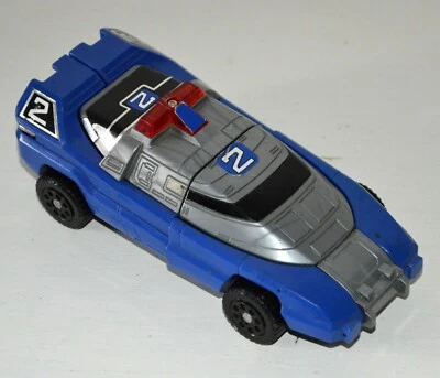 Robot voiture POWER RANGERS Turbo Deluxe Rescue Megazord Blue 2 Police 1997 - Photo 1/4