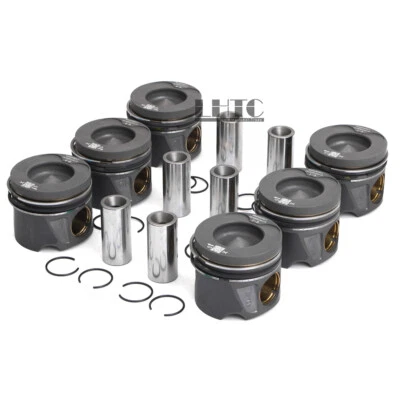 Pistons & Rings Set Φ83mm STD For Mercedes-Benz ML350d GLS350d W166 X166 OM642 - Image 1 of 4
