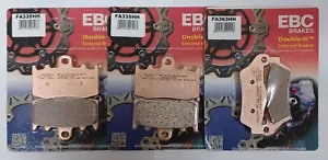 EBC Sintered FRONT and REAR Disc Brake Pads Fits BMW R1200ST (2003 to 2008) - Picture 1 of 10