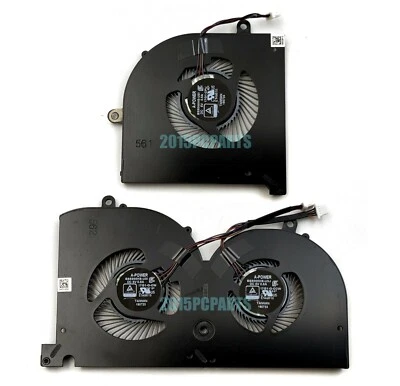 New MSI GS75 Stealth P75 creator 8SE 8SF 8SG MS-17G1 MS-17G2 CPU & GPU Fans - Image 1 of 4