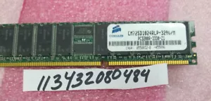 1GB DDR PC3200R 3200 400MHZ 184PIN RDIMM 64X8 RAM MEMORY FOR Tyan Thunder K8W - Picture 1 of 1