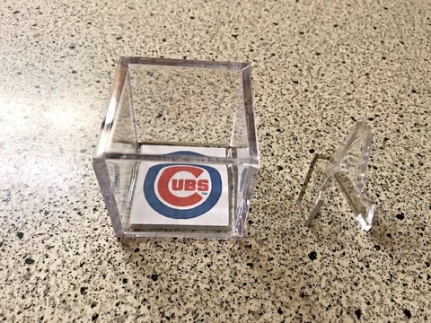 Chicago Cubs Custom MLB World Series Champions Ring Baseball Ring Display Case Cover