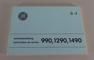 Istruzioni D'Uso / Manuale Steyr Camion 990/1290/1490 Stand 1974 - Foto 1 di 4