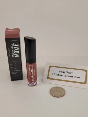 bareMinerals Marvelous Moxie Lip Gloss MAVERICK 0.07 fl oz Travel Size NEW - Image 1 of 4