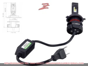 lampada moto scooter Led H4 Honda hornet Triumph speedtriple Yamaha xj6 Sifam - Imagen 1 de 1