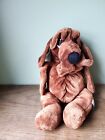 Vintage 1986 Dog Hound Puppet Plush 18" Animal Playthings Brown Stuffed Animal