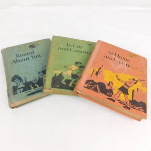 Set 3 Books In City and Country / At Home and Away / Round About You Nila Smith - Imagen 1 de 22