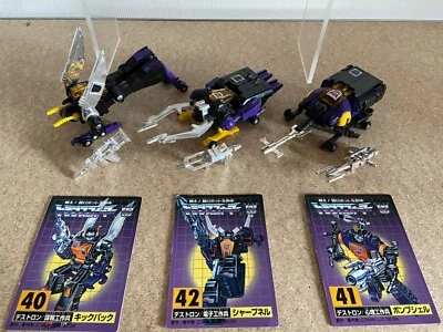 Transformers G1 2005 Insecticons figure set collection 16 takara - Image 1 of 4