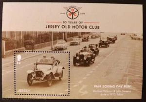 Jersey Stamps: "Jersey Old Motor Club - 50 Years" MNH £2.00 M/S 2016 - Picture 1 of 1