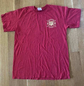 New Mount Gay Barbados Rum Red T Shirt 2XL Men’s Women’s Unisex XXL - Picture 1 of 4