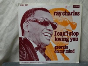 Ray Charles: I Can't Stop Loving You EX+ 1972 Netherlands 7" - Picture 1 of 4