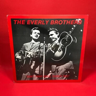 EVERLY BROTHERS Don't fight girls, there's Two 1985  vinyl LP Phil Don solo - Image 1 of 4