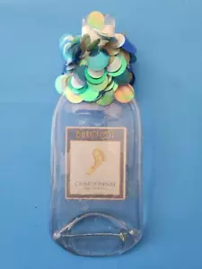 BAREFOOT CHARDONNAY CANDY/NUT DISH, ASHTRAY OR WALL ART FOR KITCHEN/BAR! UNIQUE! - Picture 1 of 3