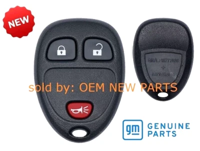 100% OEM GM BUICK CHEVY PONTIAC SATURN KEYLESS REMOTE FOB TRANSMITTER 15777636 - Image 1 of 2
